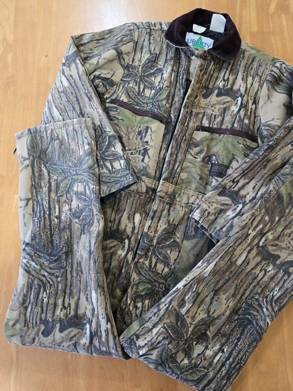 Liberty Rugged Outdoor‎ Gear Insulated Realtree Camo Youth Coveralls Sz 16 Youth